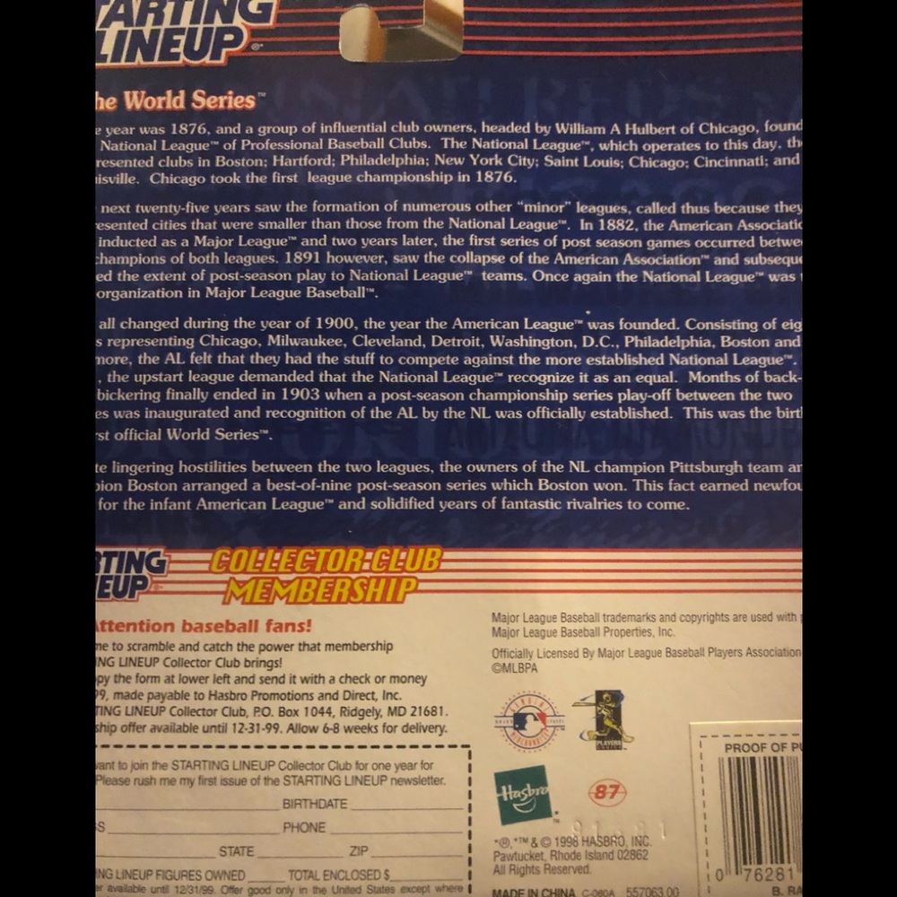 Starting Lineup - Picture 2 of 2